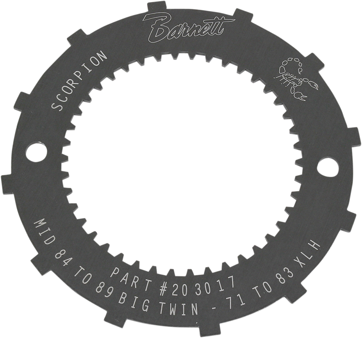 Lock Plate - Clutch Basket - Scorpion - '71-'83 XL/'86-'89 FXR/Softail/Touring