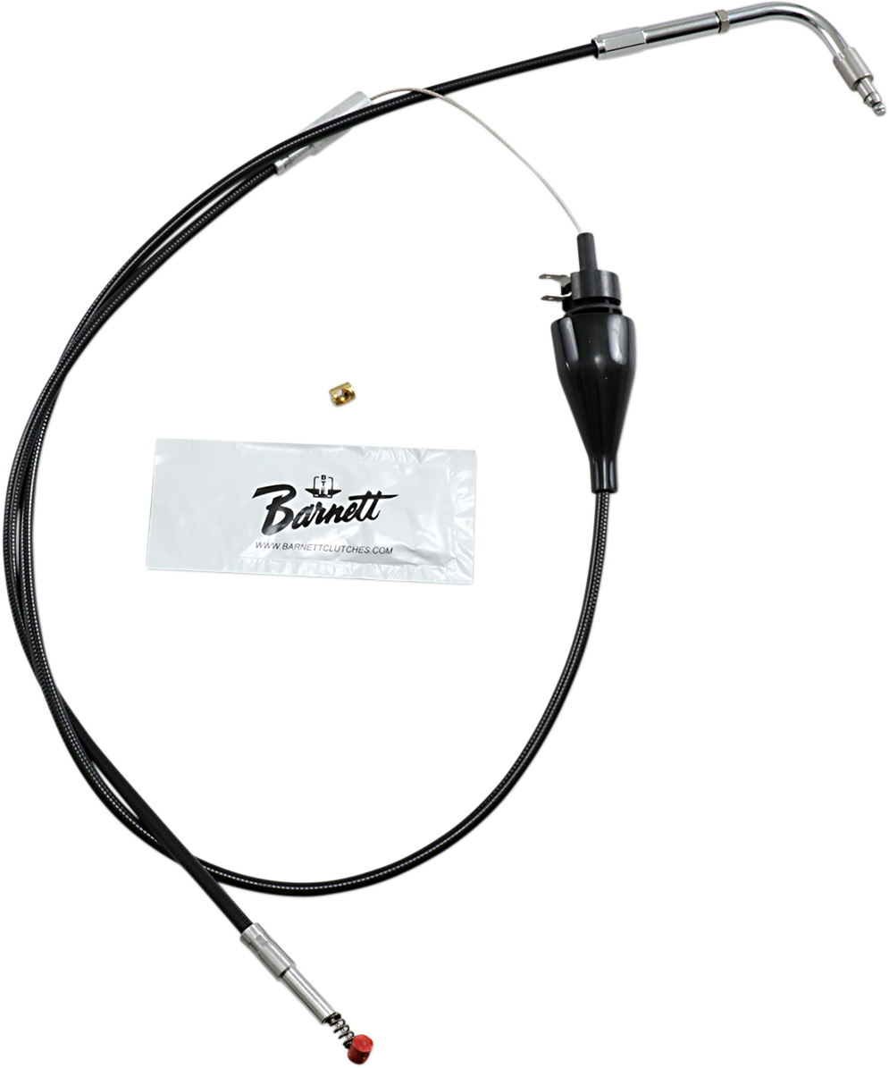 Black Vinyl Idle Cable - Cruise - 25" Length