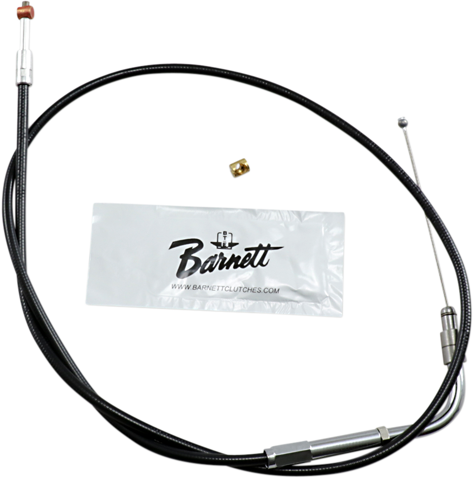 Black Vinyl Throttle Cable - 30" Length