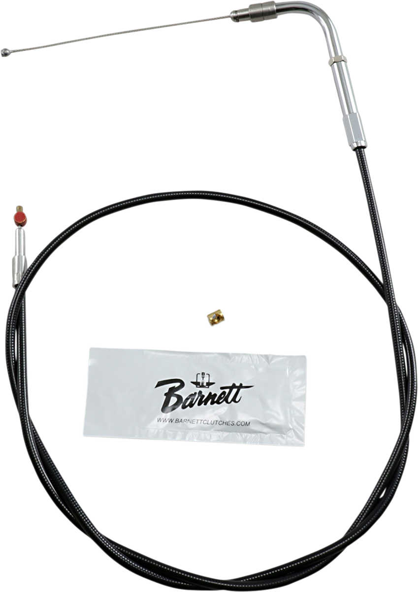 Black Vinyl Throttle Cable - 39" Length