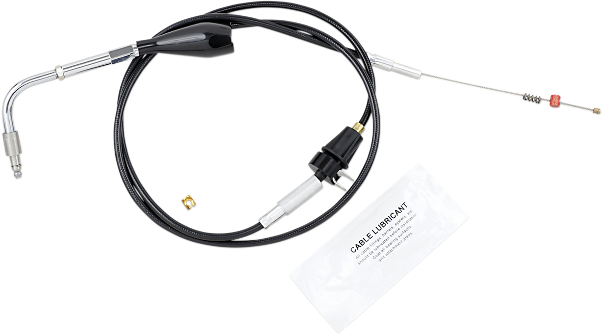 Black Vinyl Idle Cable - Cruise - 28" Length