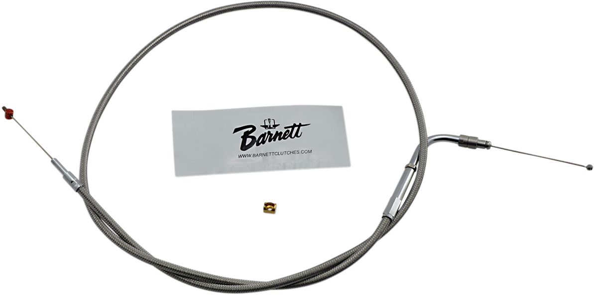 Stainless Steel Throttle Cable - '02-'07 FLH