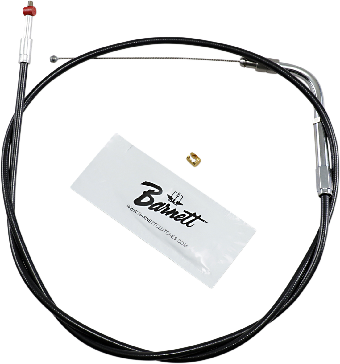 Black Vinyl Throttle Cable - +6" Size - 37" Length