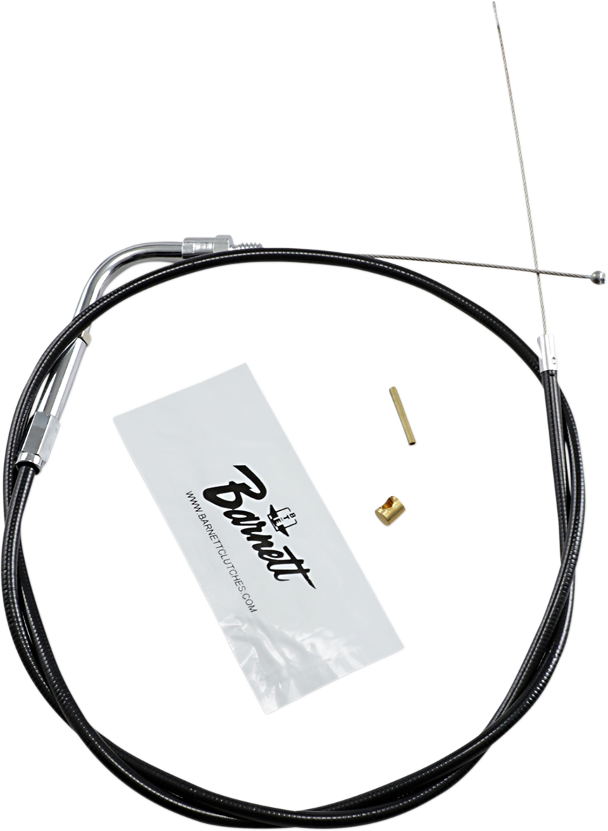 Black Vinyl Throttle Cable - 33" Length