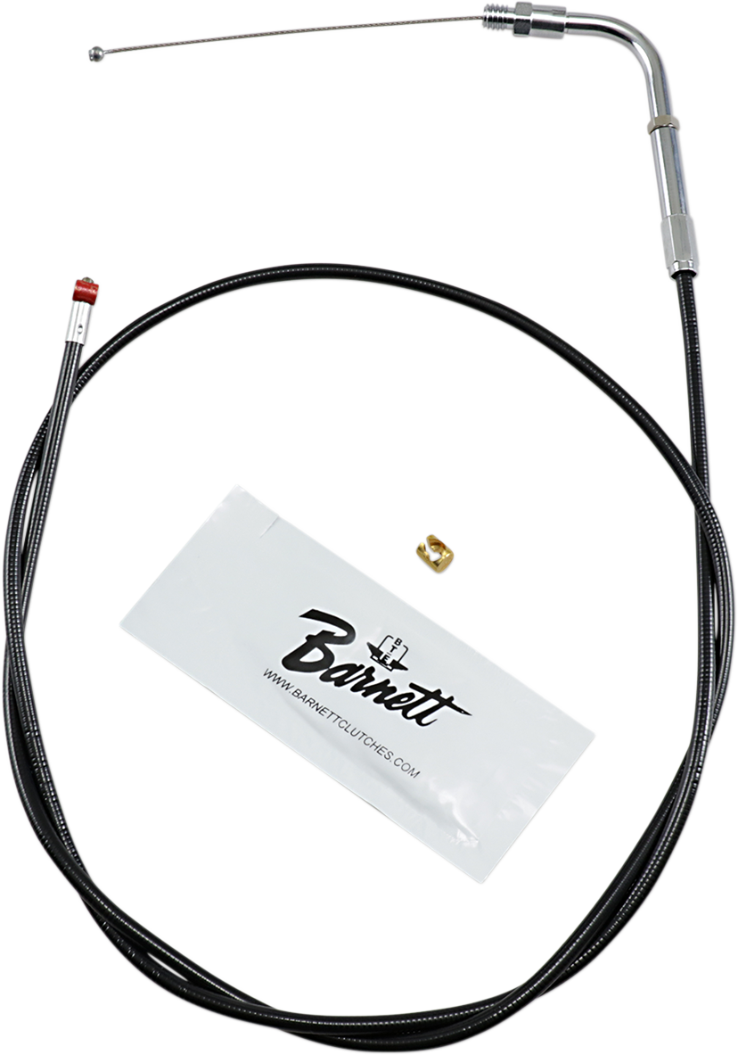 Black Vinyl Throttle Cable - 42" Length