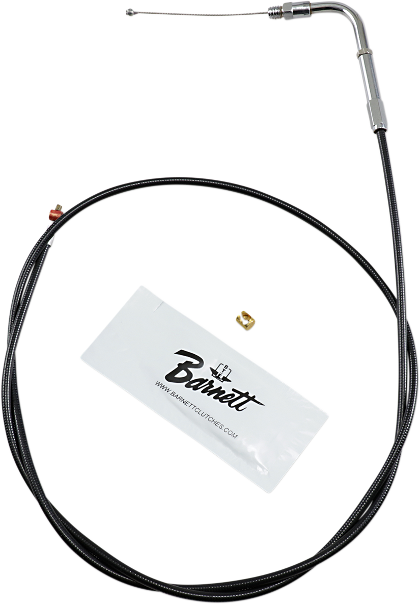 Black Vinyl Throttle Cable - 44" Length