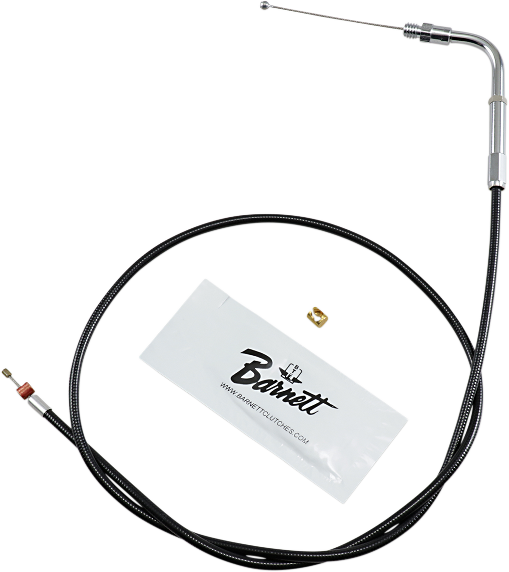 Black Vinyl Throttle Cable - 34" Length
