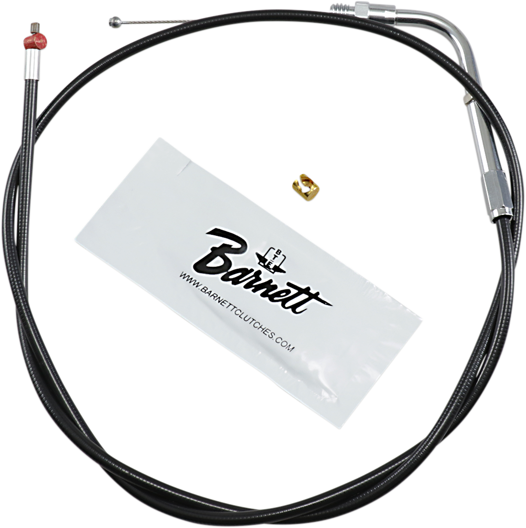 Black Vinyl Throttle Cable - 35" Length