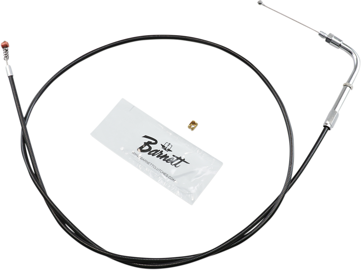 Black Vinyl Idle Cable - 44" Length