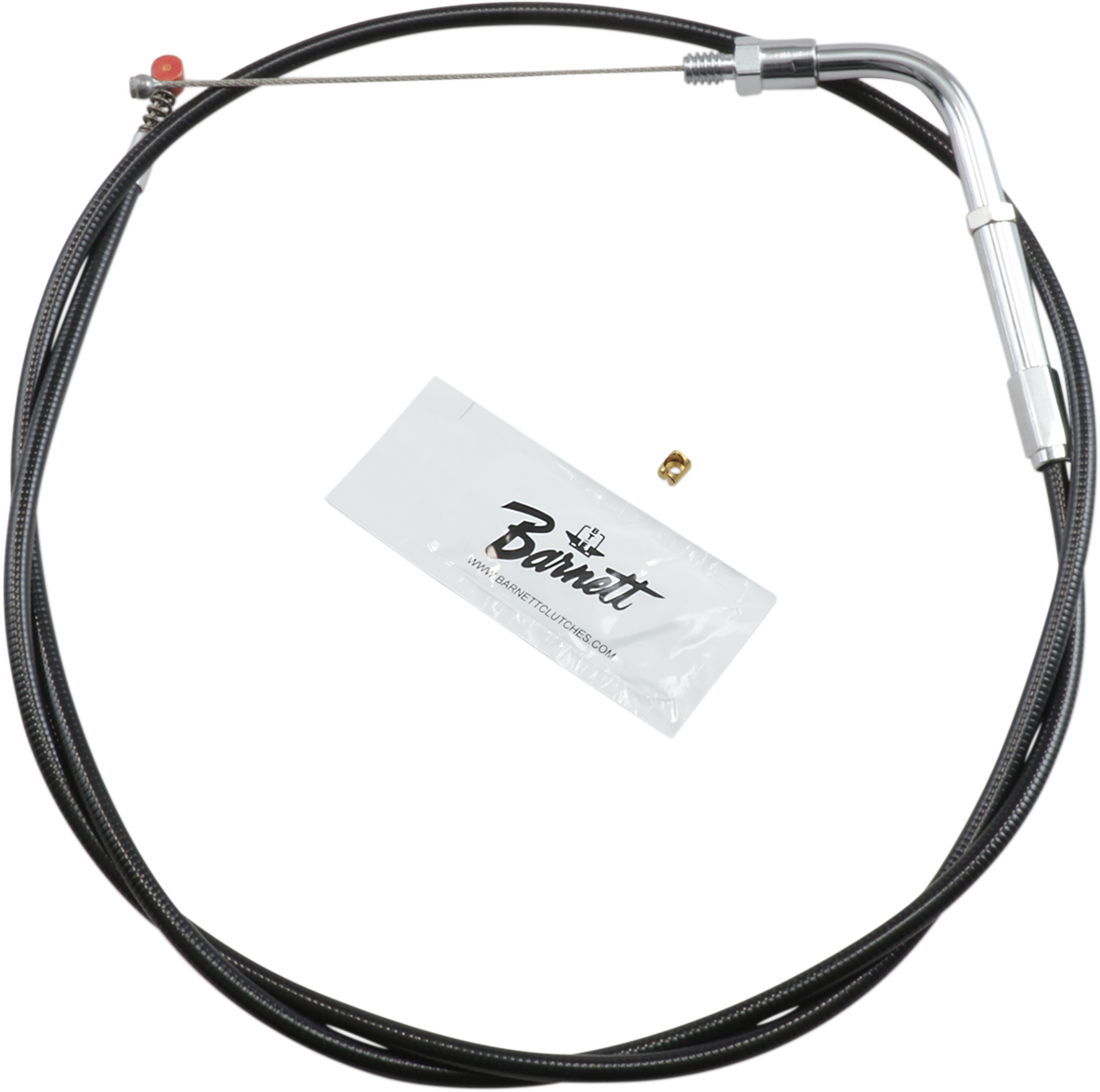 Black Vinyl Idle Cable - +6" Size - 38" Length