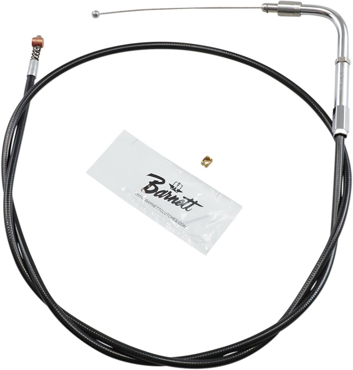 Black Vinyl Idle Cable - +6" Size - 38" Length