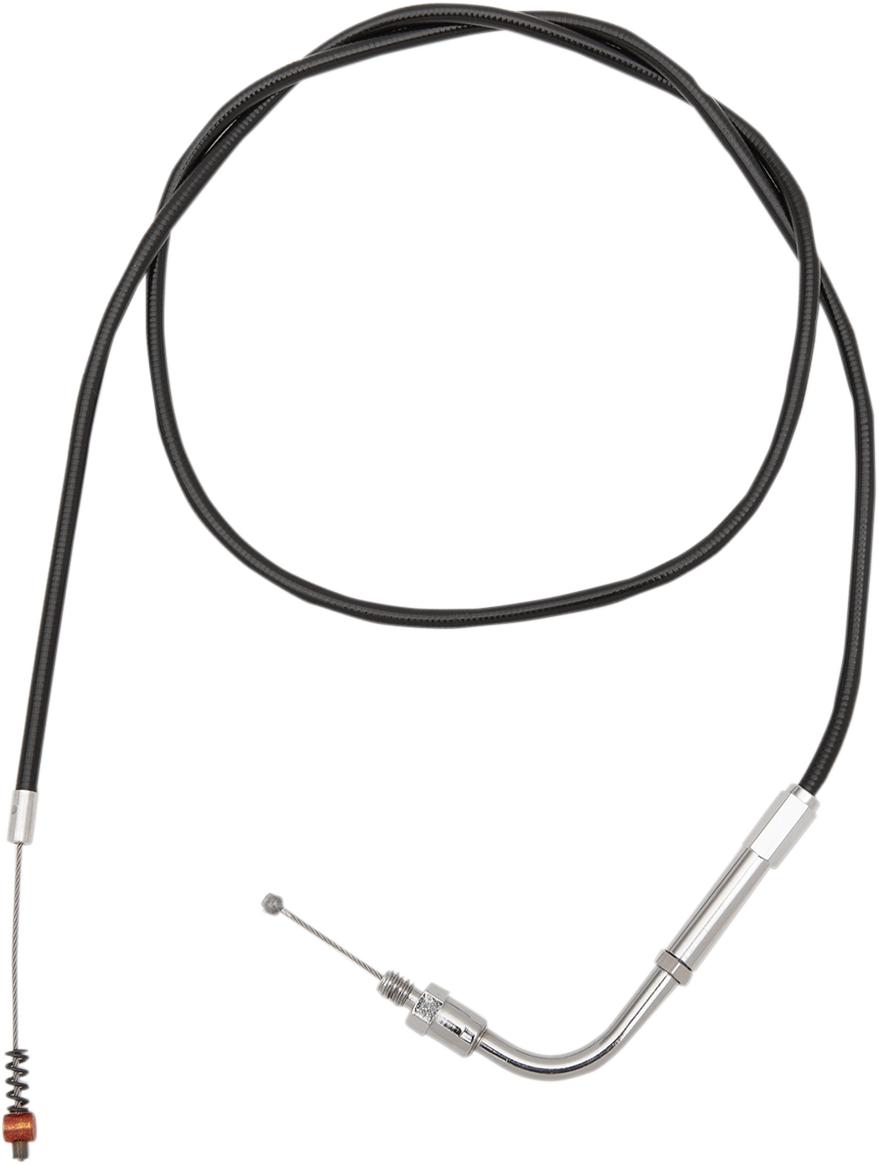 Black Vinyl Idle Cable - 35" Length