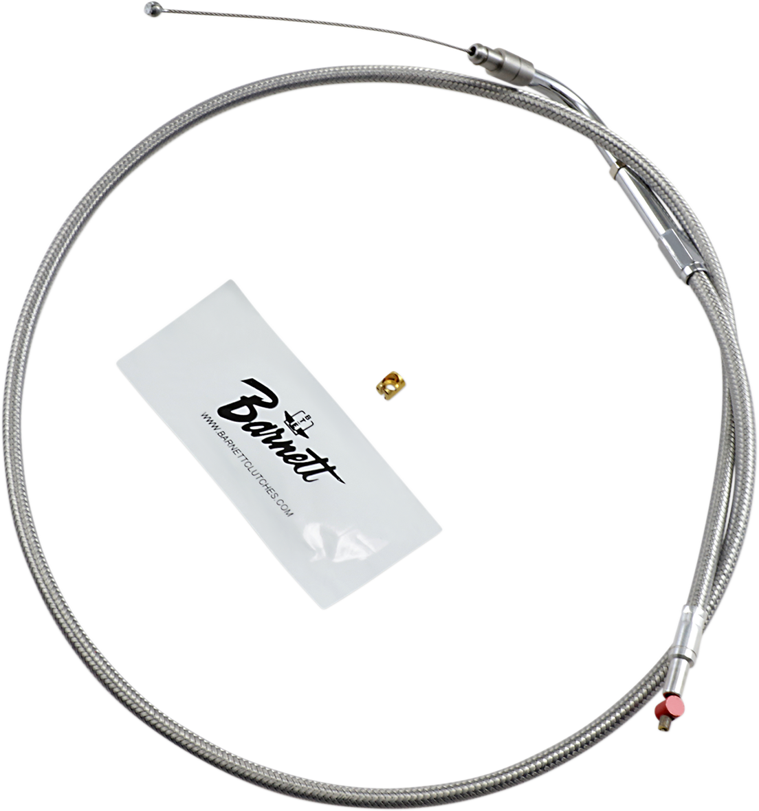 Stainless Steel Throttle Cable - Dyna/FXR/Softail