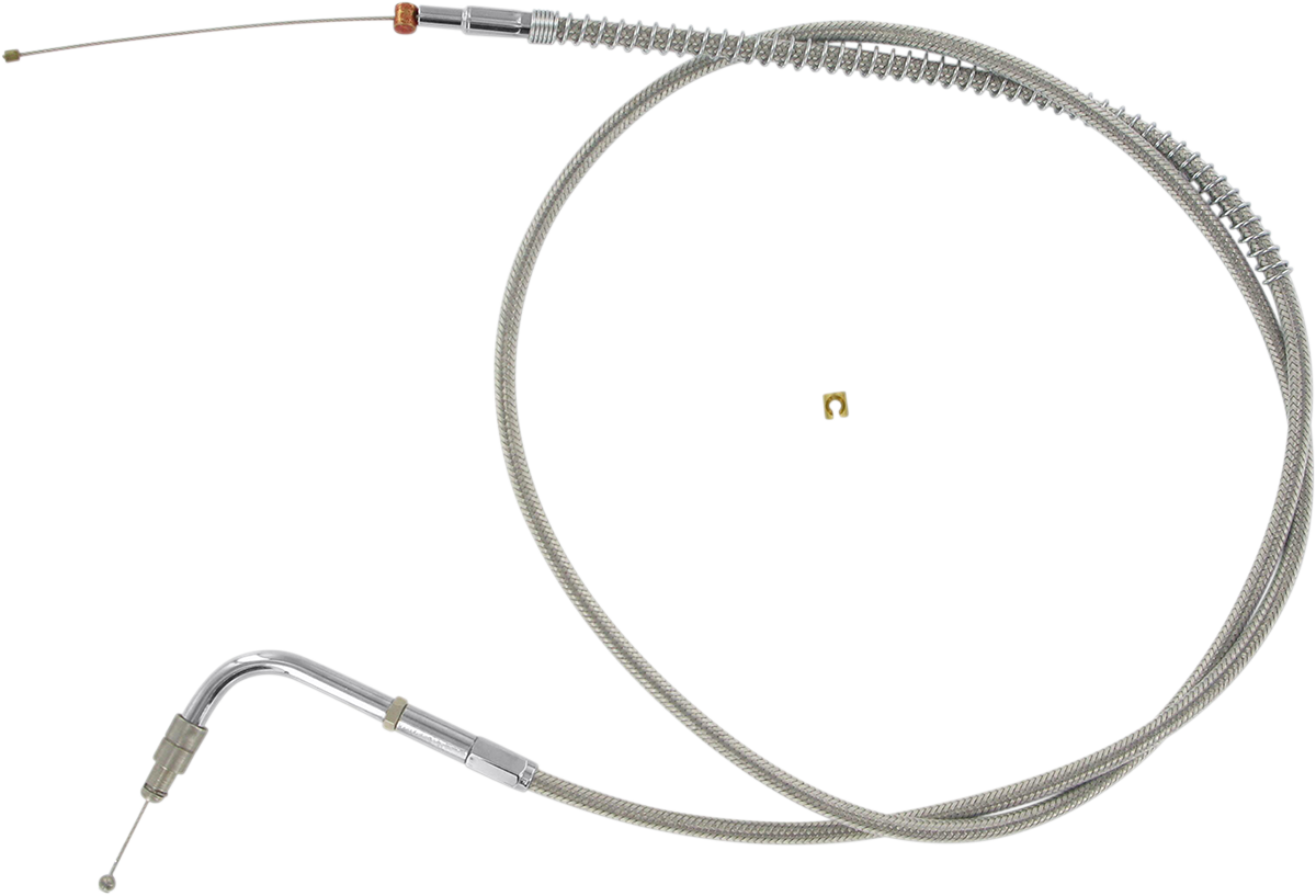 Stainless Steel Throttle Cable - '96-'01 FLHR