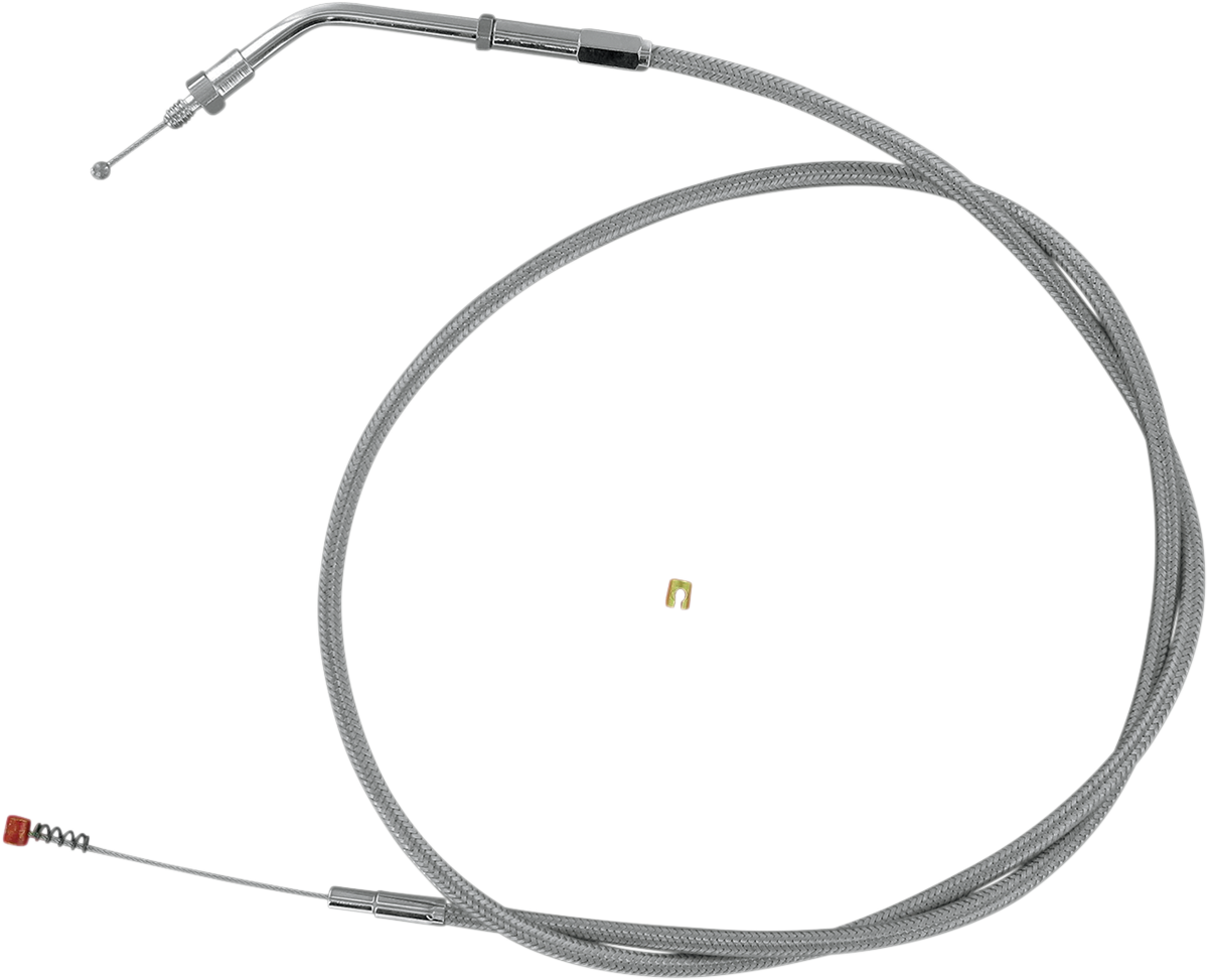 Stainless Steel Idle Cable - +6" - '81-'89