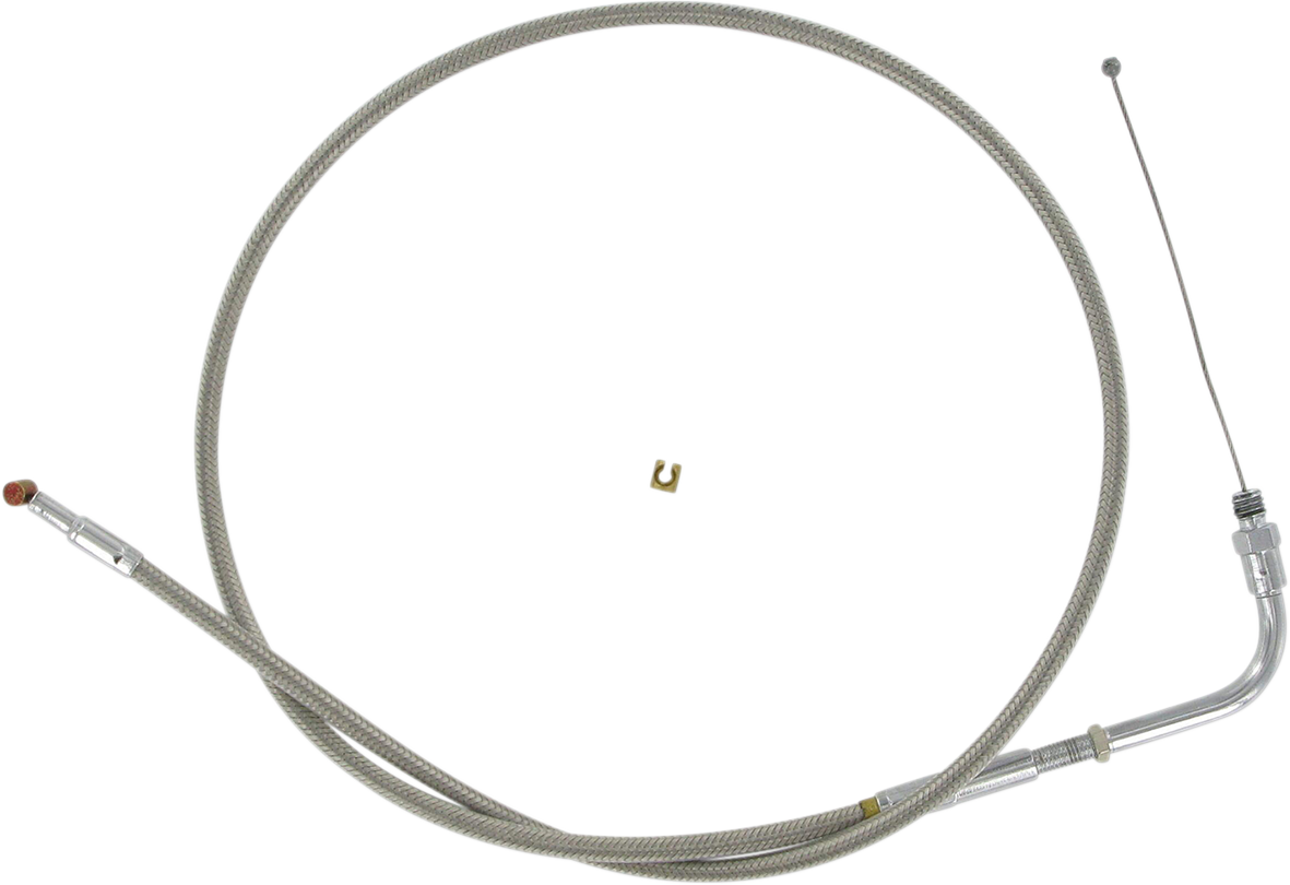Stainless Steel Throttle Cable - '81-'89