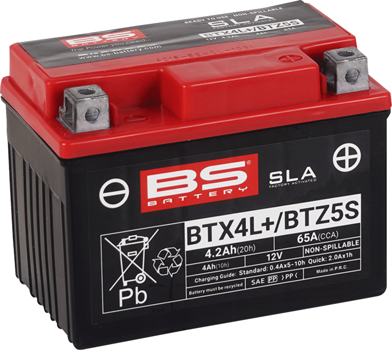 Battery - BTX4L/BTZ5S (YTX)