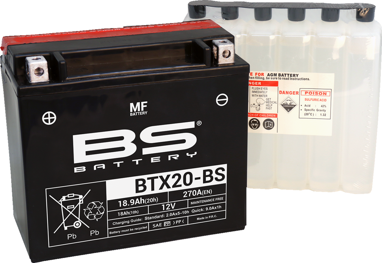 Battery - BTX20-BS (YTX)
