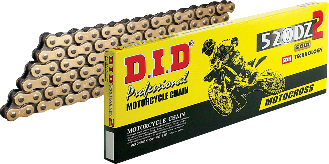 520 DZ2 - Drive Chain - 110 Links - Gold and Black