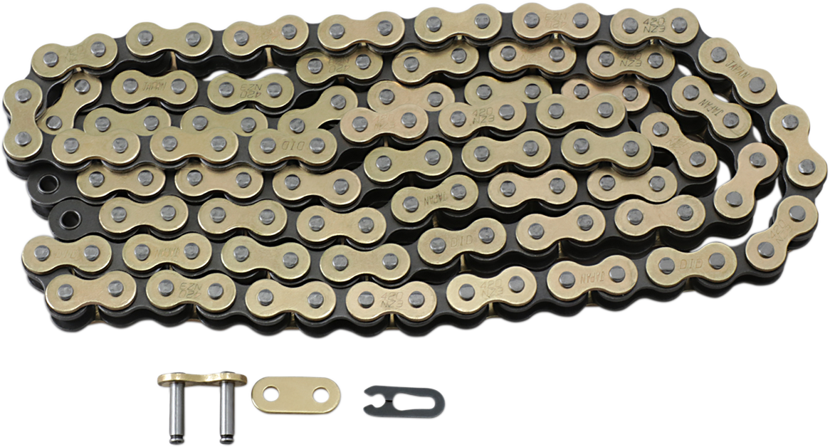 420 NZ3 - High-Performance Motorcycle Chain - 120 Links - Gold
