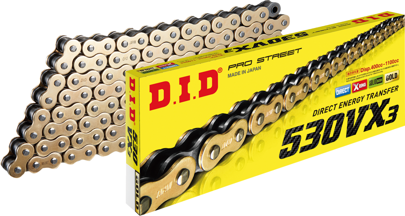 530 VX3 - Drive Chain - 110 Links - Gold