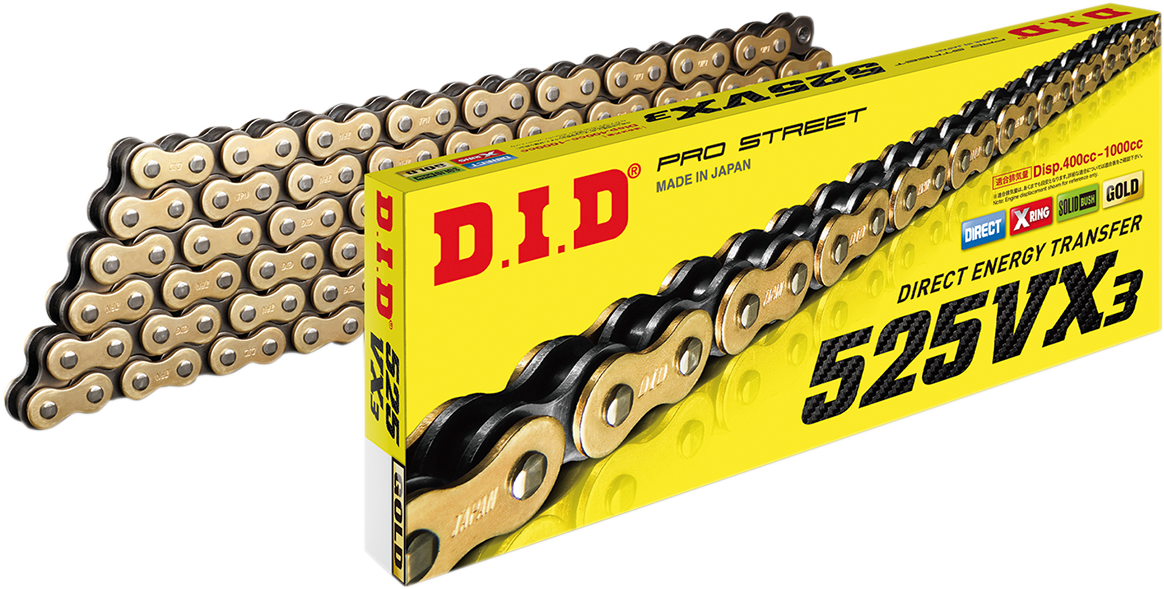 525 VX3 - Drive Chain - 130 Links - Gold