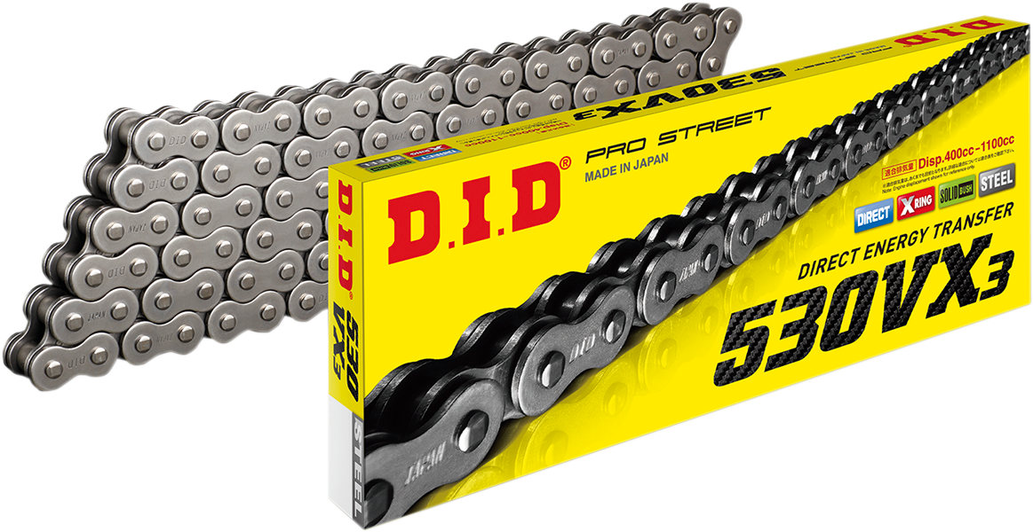 530 VX3 - Drive Chain - 104 Links - Natural