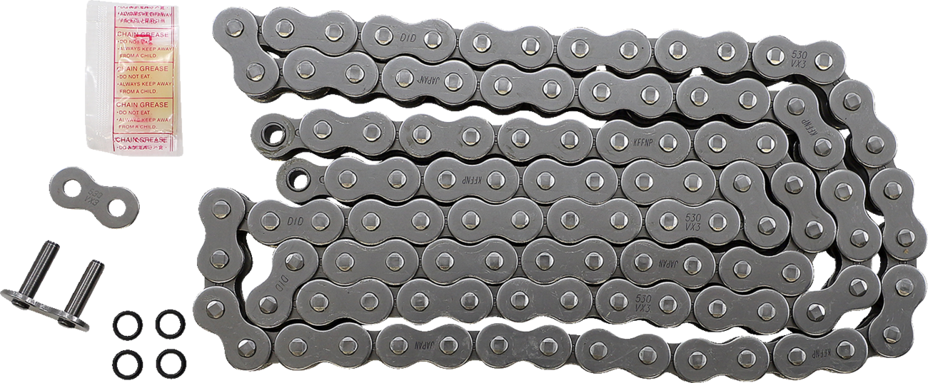 530 VX3 - Drive Chain - 108 Links - Natural