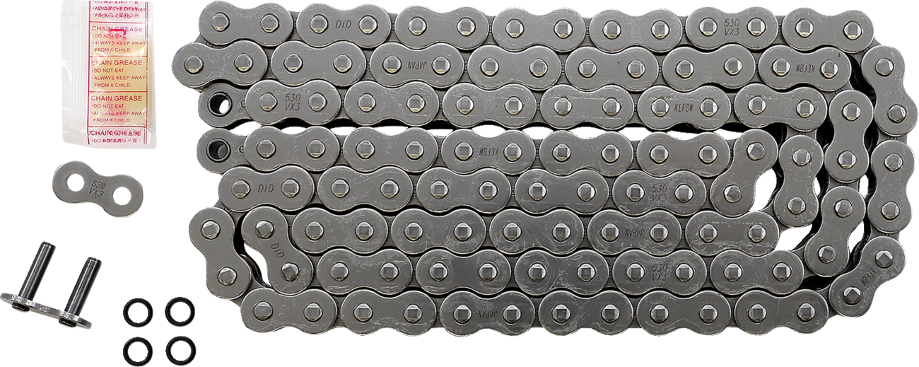530 VX3 - Drive Chain - 112 Links - Natural