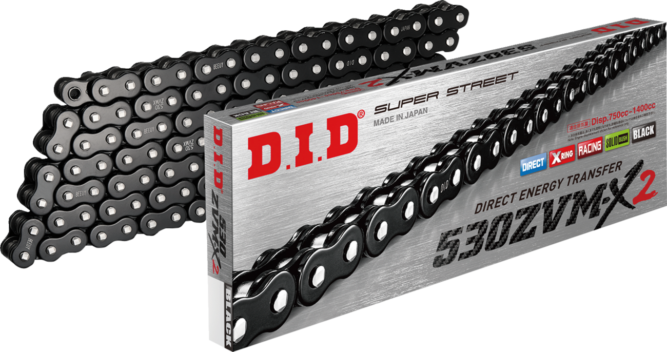 530 ZVM-X2 - Drive Chain - 120 Links - Black