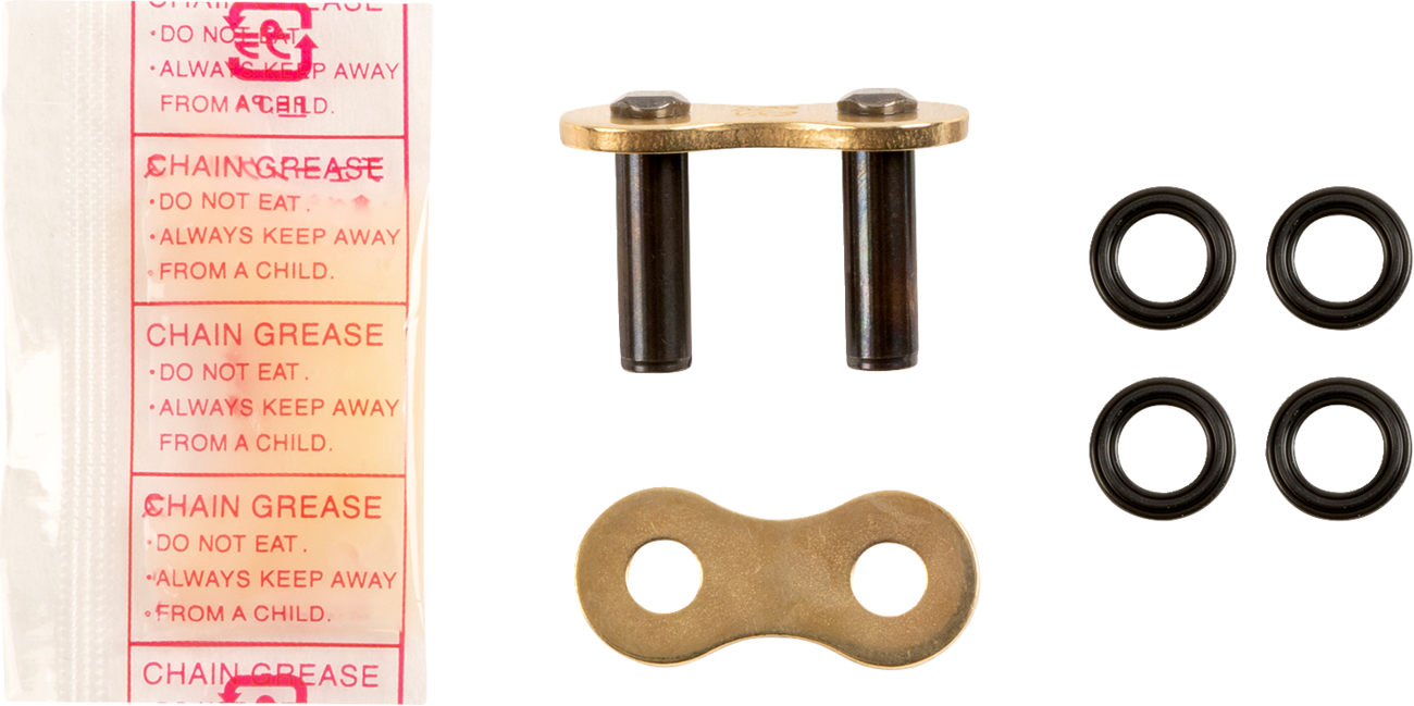 520 VX3 - Professional O-Ring Connecting Link - Gold - Rivet
