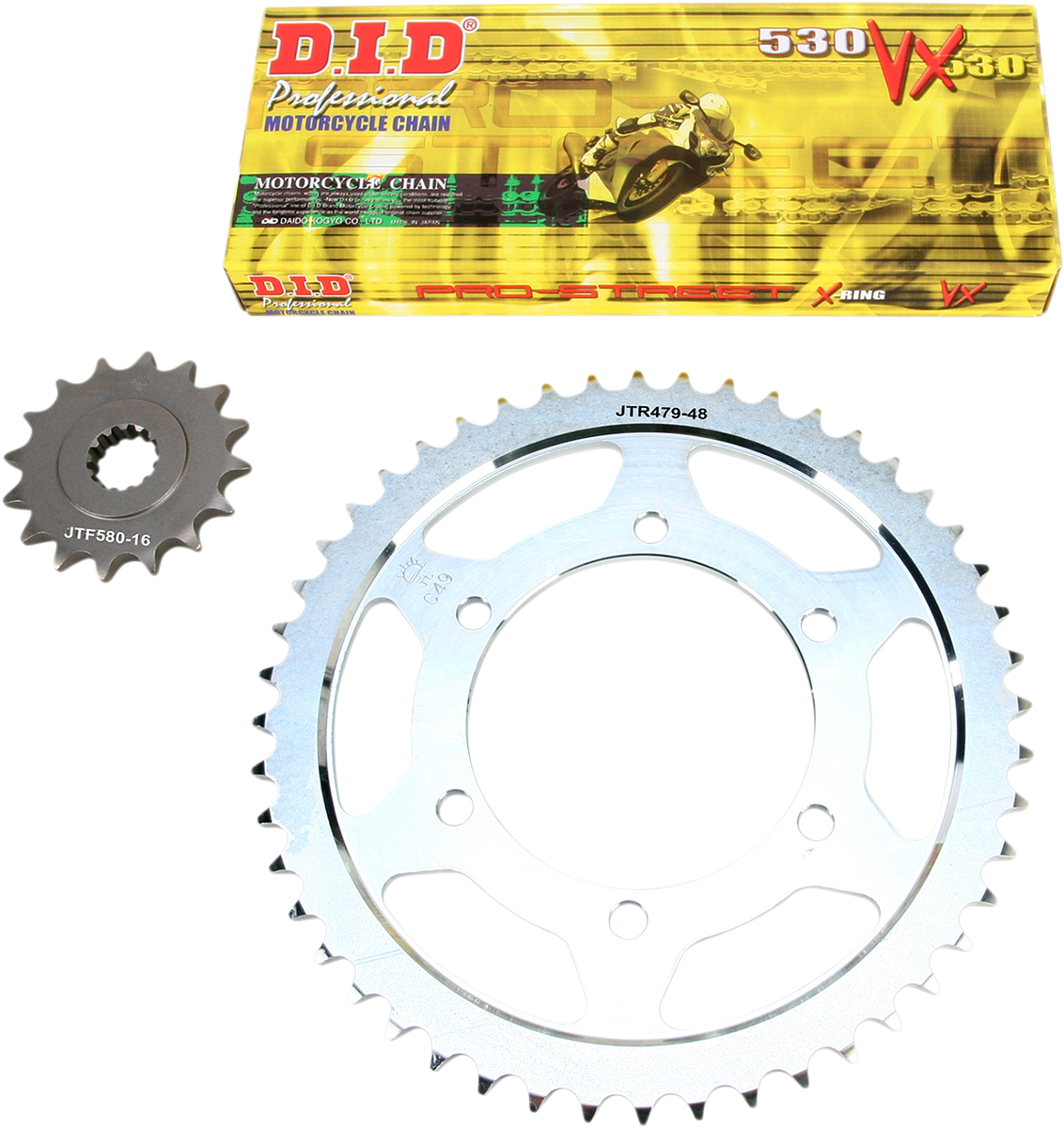 Chain Kit - Yamaha - YZF-R6 '03-'05/YZF-R6S '06-'10
