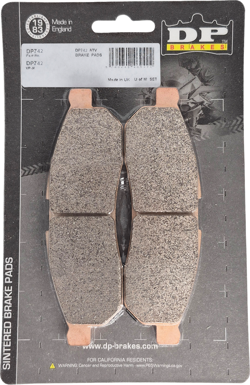 Sintered Brake Pads - Polaris XD1500