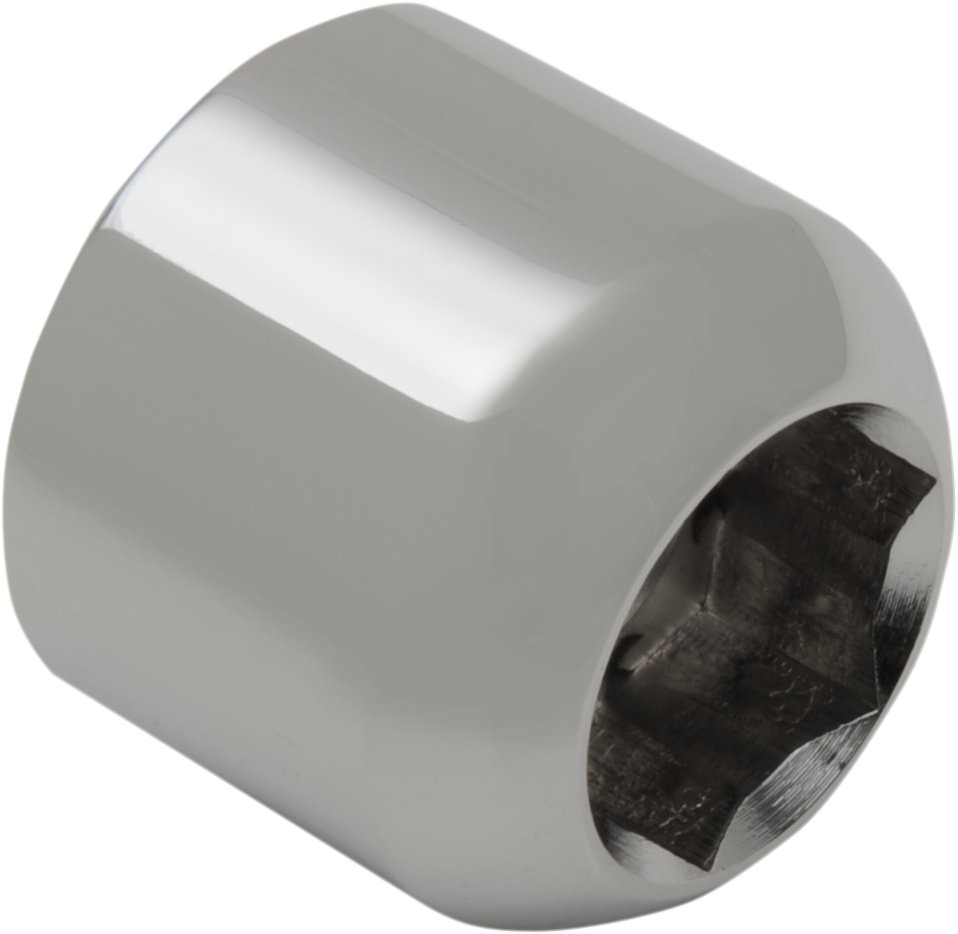 Axle Nut - Rear - Chrome - M24-1.5" Thread