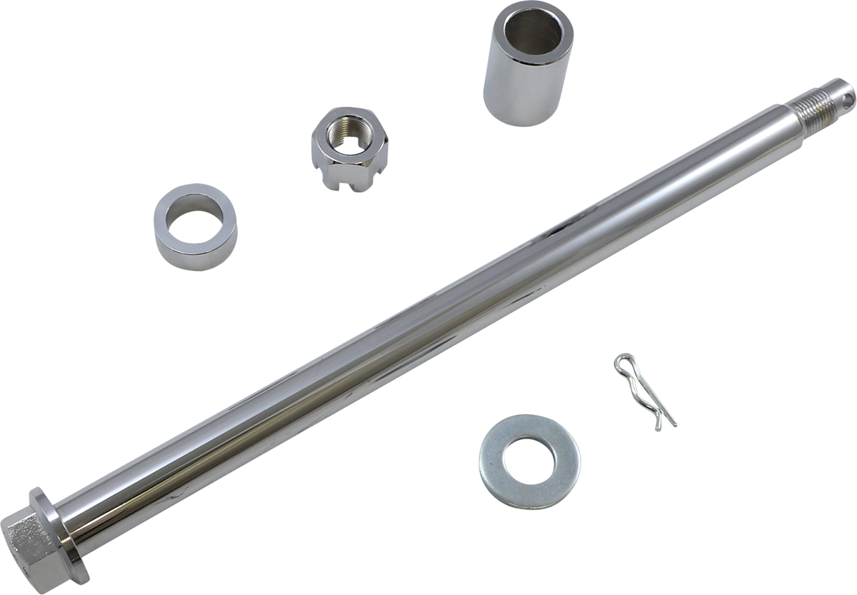 Axle Kit - Rear - Chrome - '00-'01 Touring