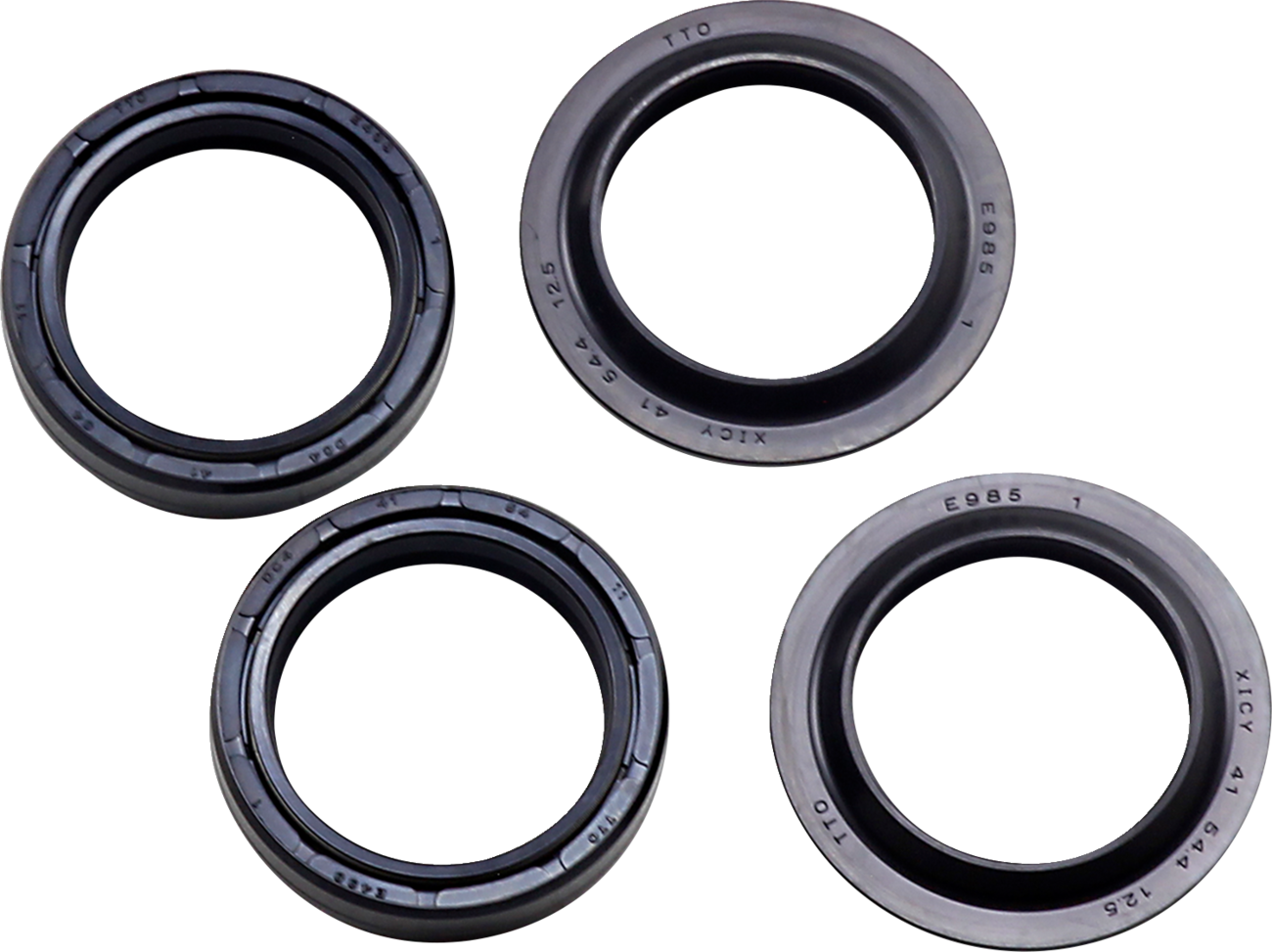 Fork Seal/Dust Wiper Kit - 41 mm x 54 mm x 11 mm | 41 mm x 54.4 mm x 12 mm