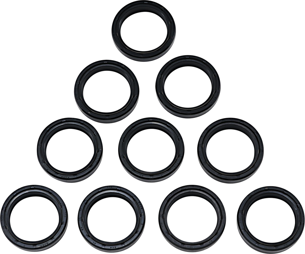 Fork Oil Seals - 41 mm - Showa Forks - 10-Pack
