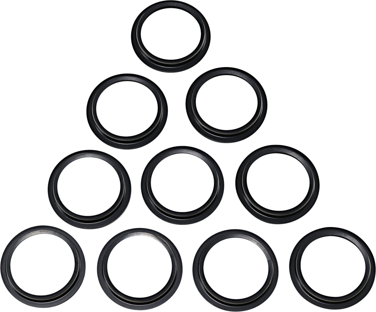 Fork Dust Seals - 49 mm - 10-Pack