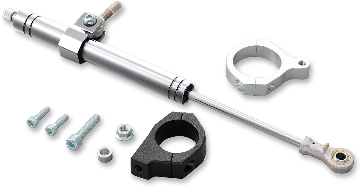 Steering Damper - Chrome - '06-'17 FXD