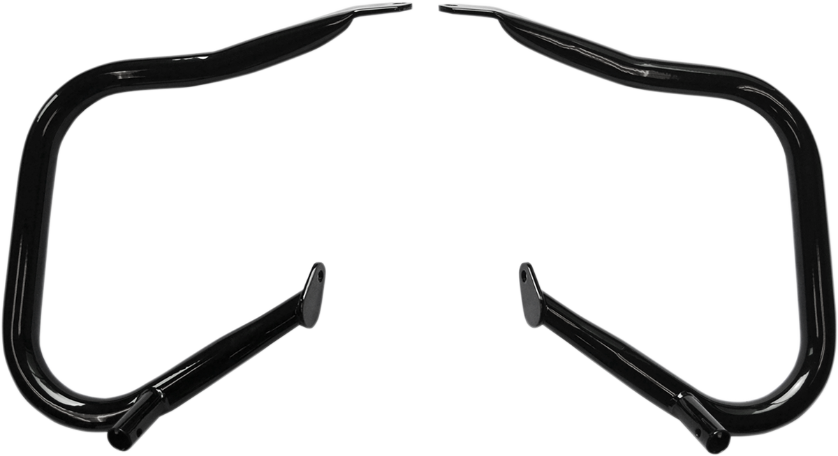 Rear Saddlebag Bars - Black - Touring