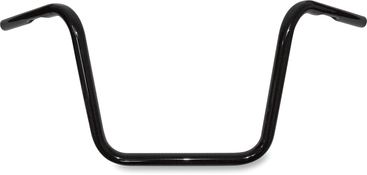 1" Touring Handlebar - Ape Hanger - 12" - TBW - Black
