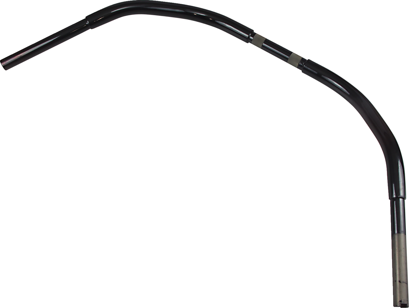 1-1/4" Buffalo Touring Handlebar - Beach - TBW - Black