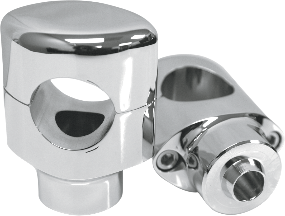Big Buffalo 1-1/2" Springer Handlebar Riser Kit - Chrome