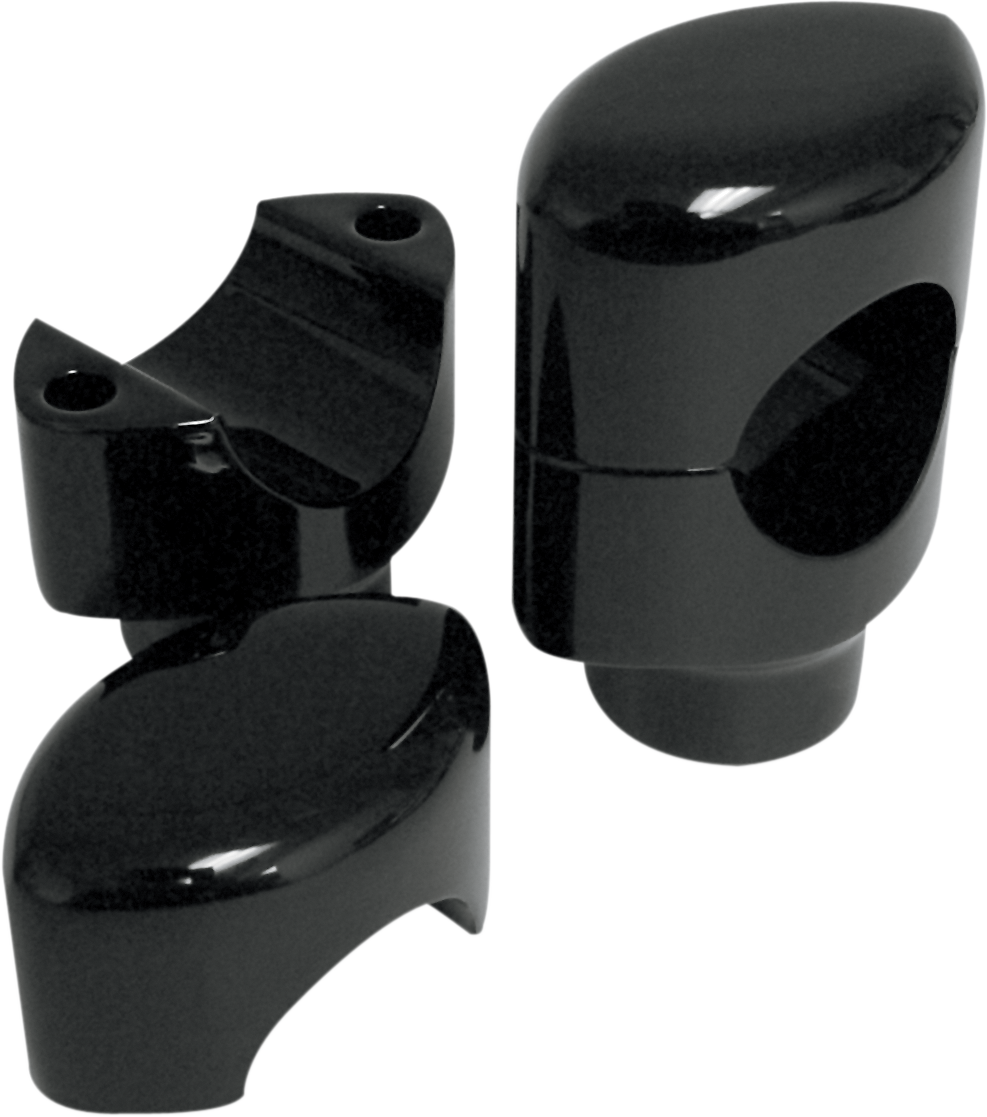 Big Buffalo Handlebar Risers - 1-1/2" - Black