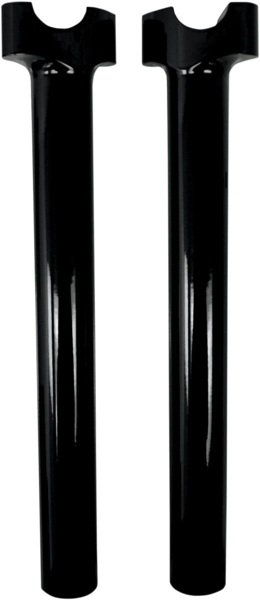 Buffalo Billet Aluminum Handlebar Risers - 12" - Black