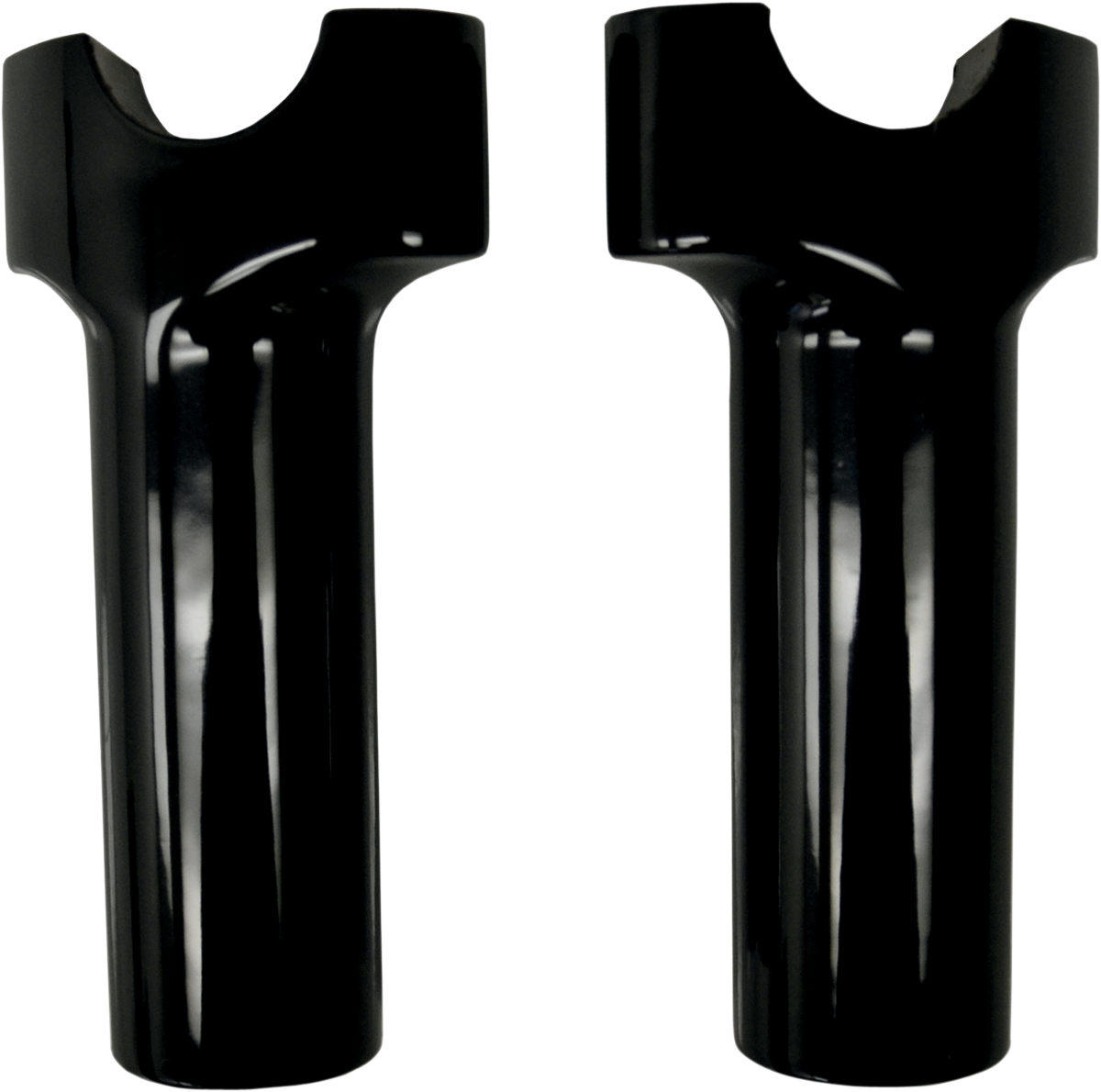 Buffalo Billet Aluminum Handlebar Risers - 4" - Black