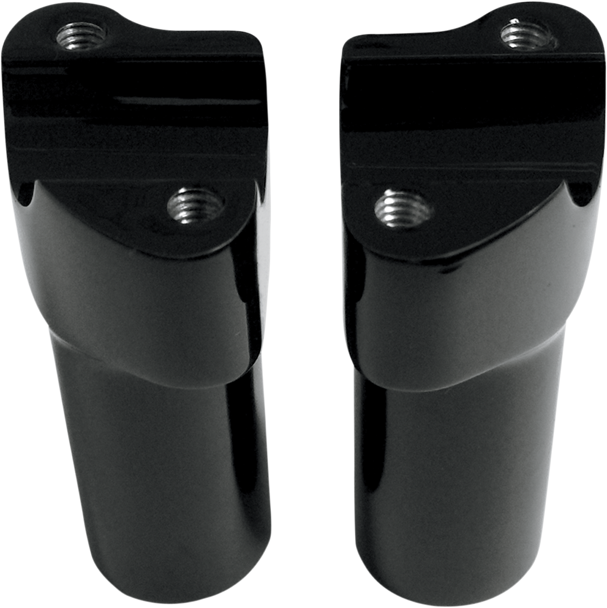 Handlebar Riser & Top Clamp Kit - 4" - Buffalo - Black