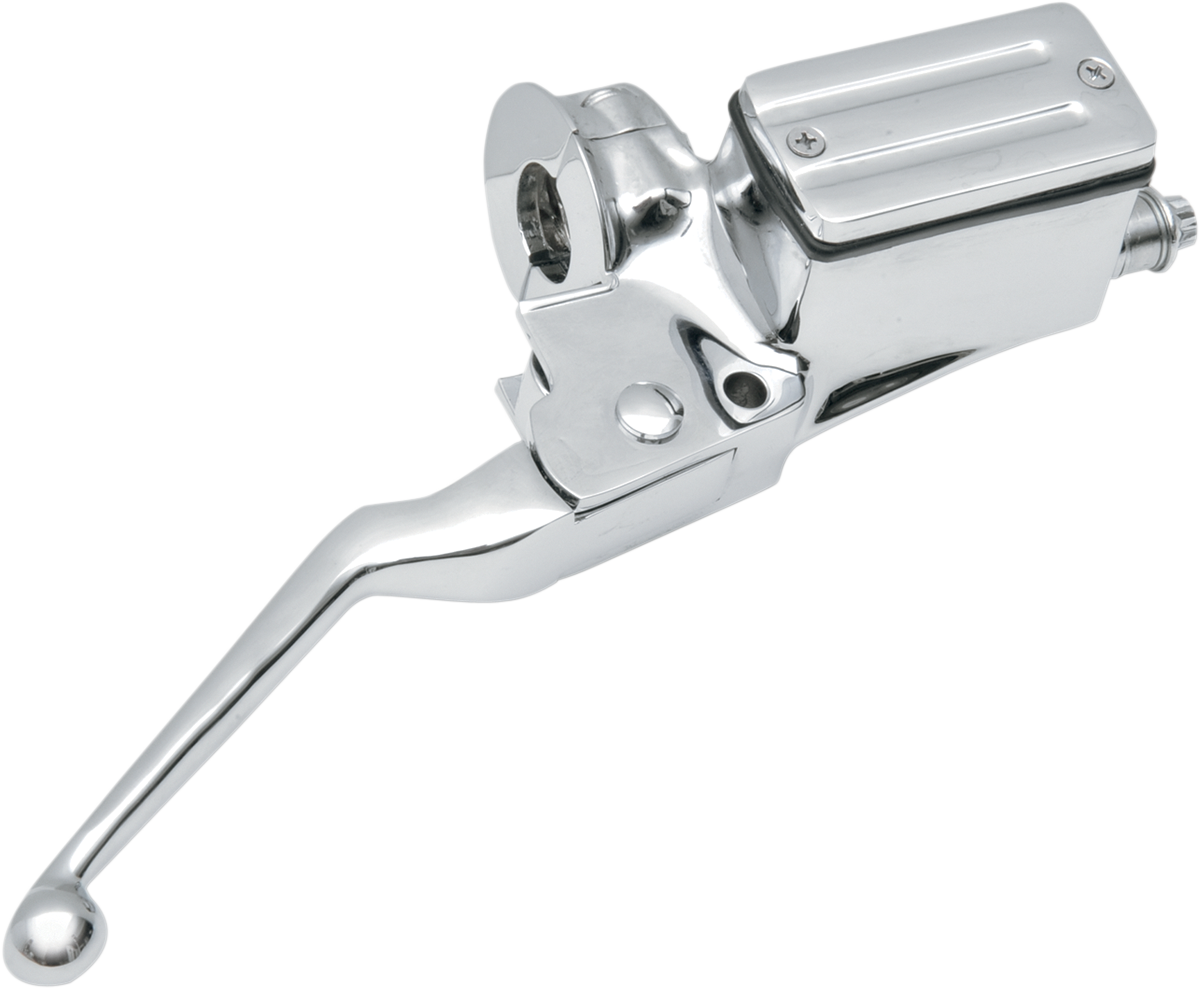 Front Brake Master Cylinder Assembly - 11/16" - Chrome