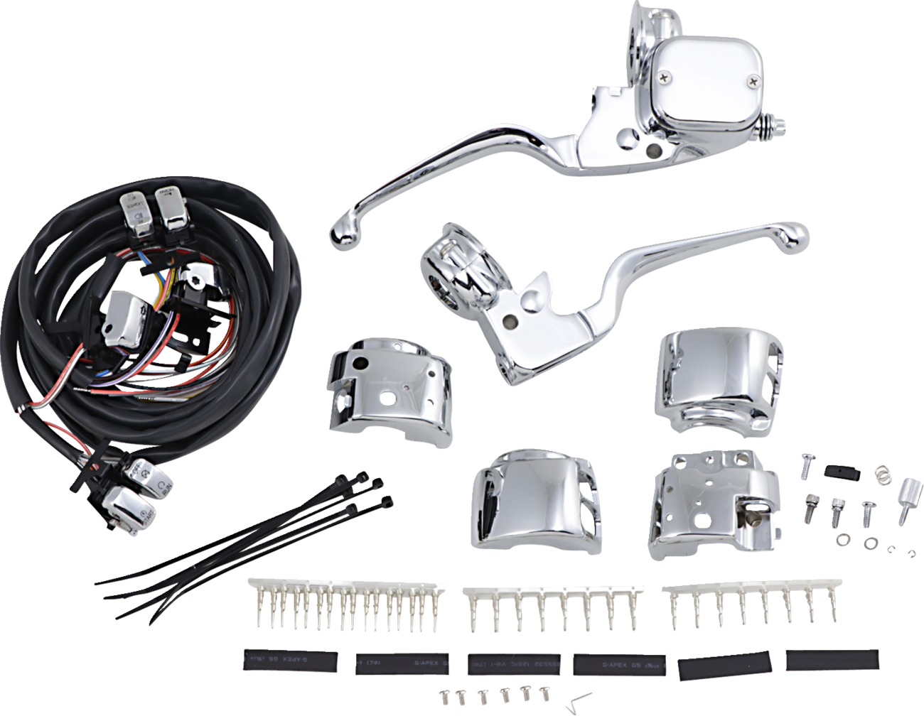 Handlebar Control Kit with Mechanical Clutch - 11/16" Master Cylinder - '96-'11