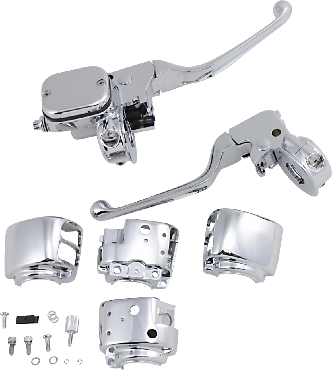 Handlebar Control Kit with Mechanical Clutch - 11/16" Master Cylinder - '96-'11